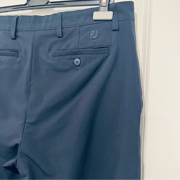 FootJoy Men's Navy Golf Performance Stretch Trousers in Size 34 x 30 - Picture 3 of 12